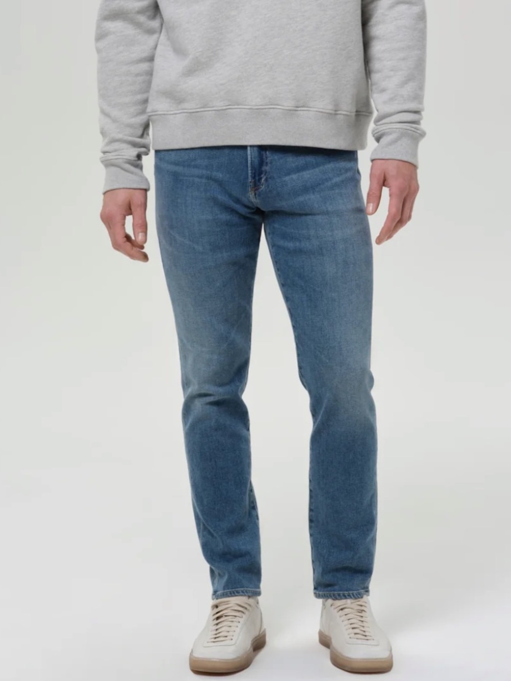 London Tapered Slim Cashmere Denim